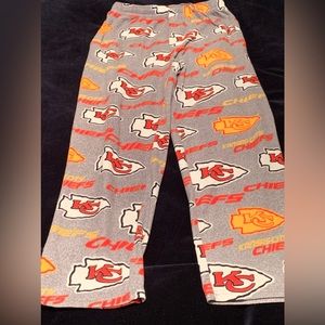 Mens KC Chiefs fleece Pajama bottoms